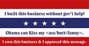 Obama- “If you've got a business, you didn't build that. Somebody else made that happen.”