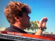MAN TACKLES SUSPECT AND HOLDS HIM FOR CHP --- Katie Green's Best Friend is a HERO!!!