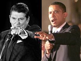 Ronald Reagan, Barack Obama