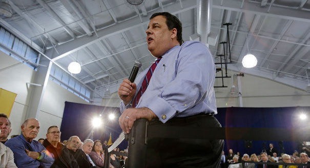 Chris Christie is shown. | AP Photo