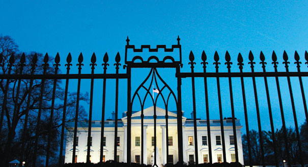 The White House as seen at night in Washington. | AP Photo