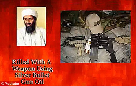 Claim: The oil distributors make their Bin Laden claim in a promotional video on YouTube