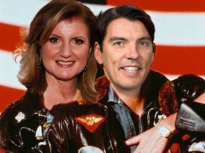 tim armstrong, arianna huffington, top gun, large