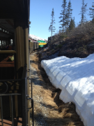 White Trail Train