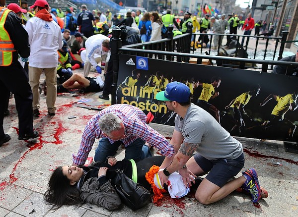 Two Brothers Watching Race Lose Legs in Boston Marathon Bombing